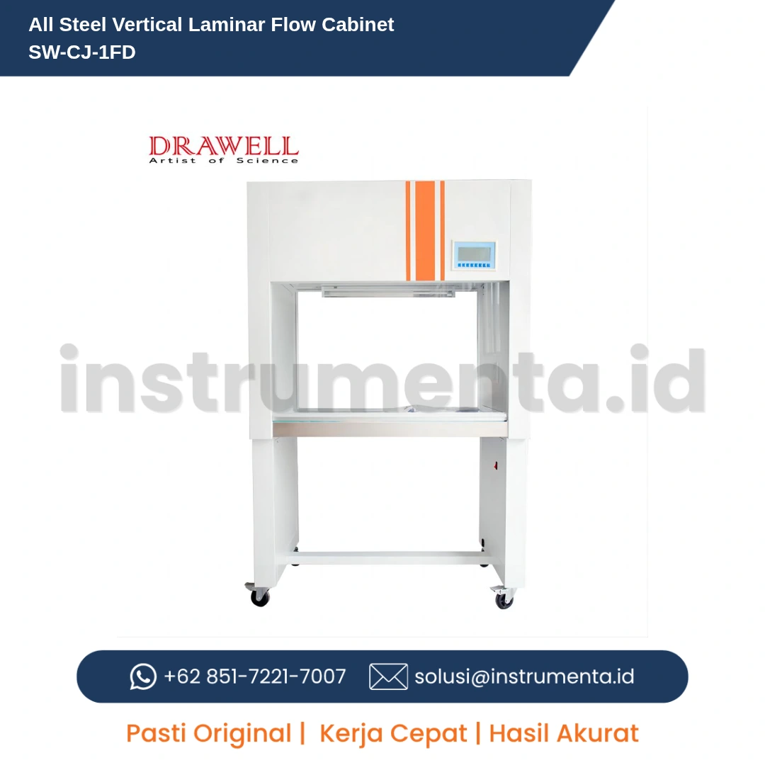 Distributor Resmi All Steel Vertical Laminar Flow Cabinet SW-CJ-1FD Ready Stock Garansi Resmi